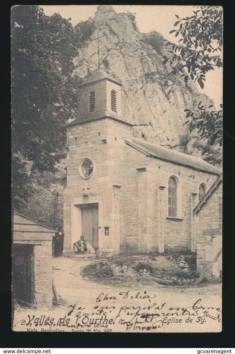 VALLE DE L'OURTHE  EGLISE DE SY - Ferrieres