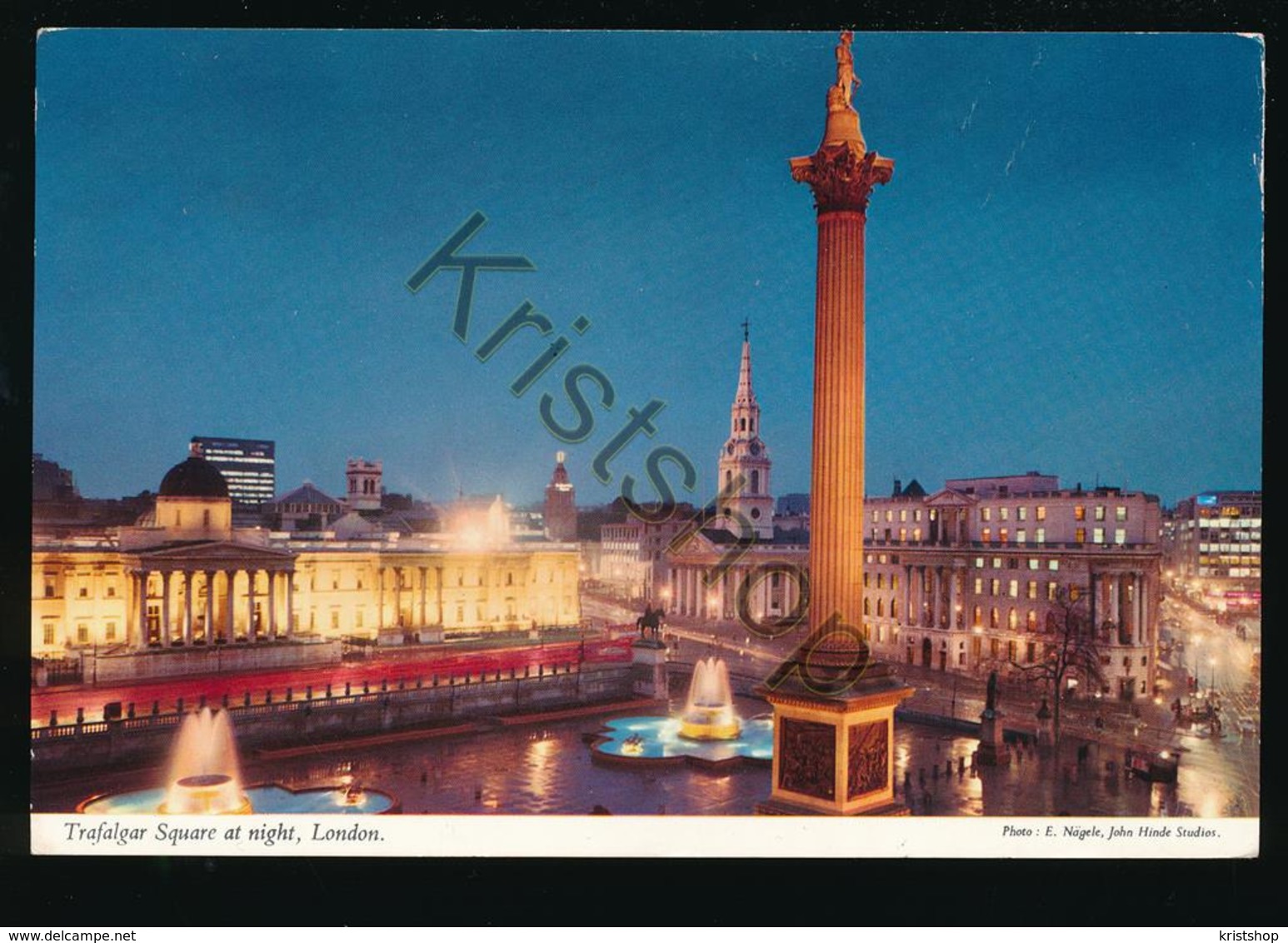 London - Trafalgar Square At Night [AA28 1.877 - Otros & Sin Clasificación