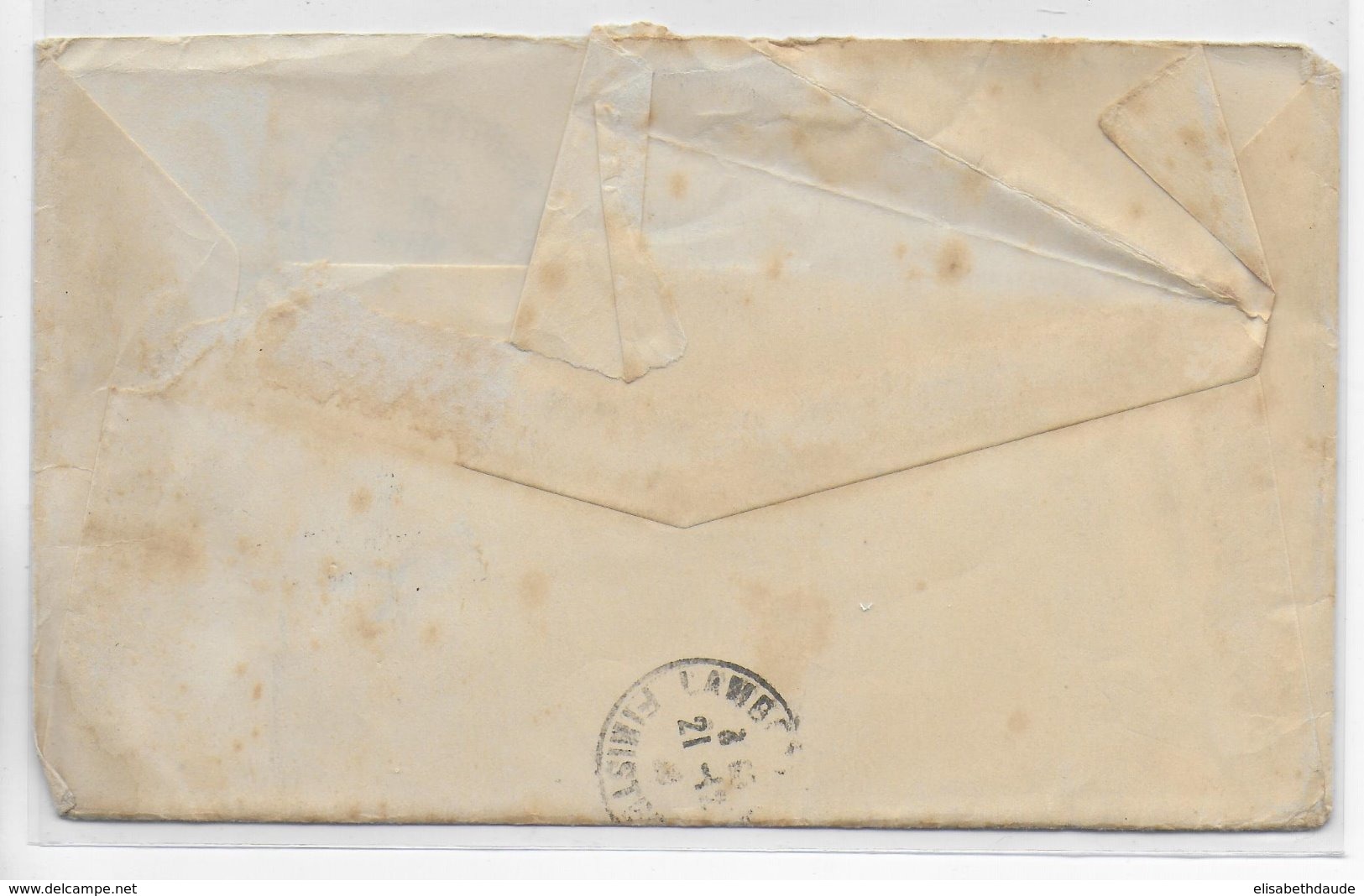 1923 - US NAVY - ENVELOPPE De U.S NAVAL HOSPITAL ! ANNAPOLIS MD. => FINISTERE - Postal History