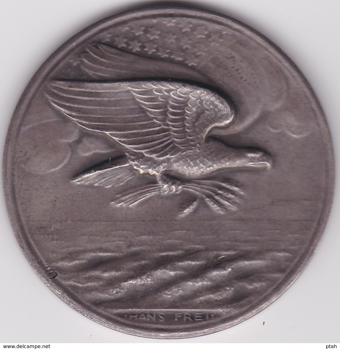 SWITZERLAND, Silver Medal 1918 By Hans Frei - Autres & Non Classés