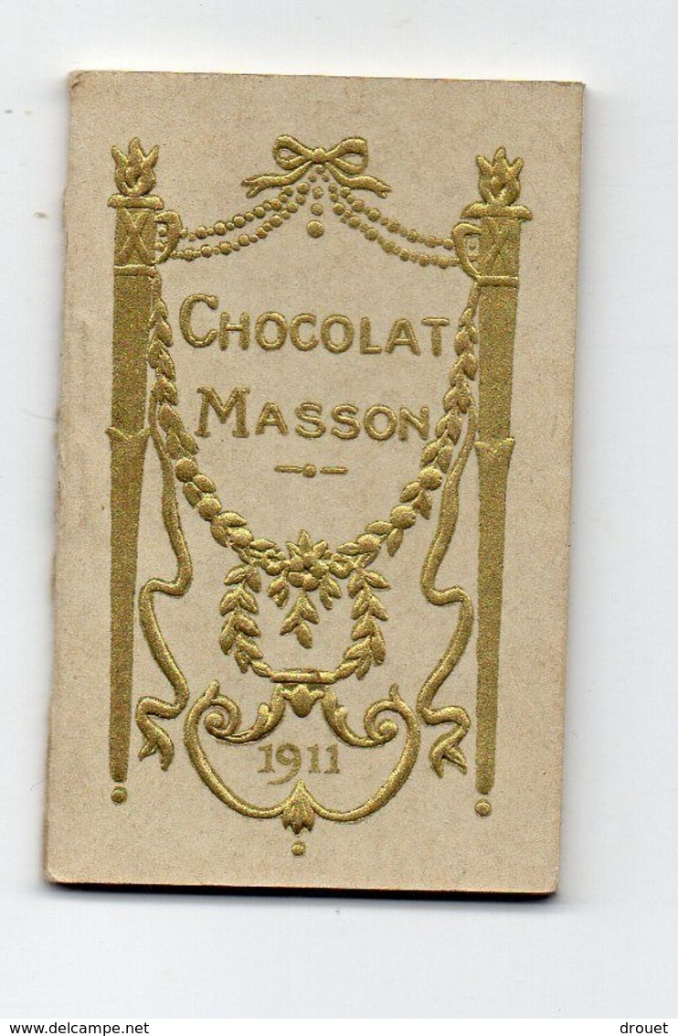 CALENDRIER DE POCHE -- CHOCOLAT MASSON - 1911 - Kleinformat : 1901-20