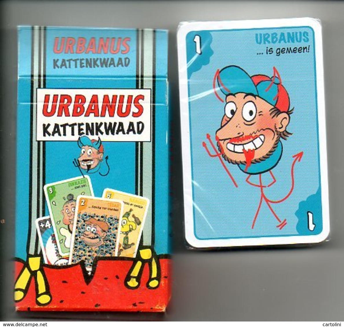 Urbanus Kattenkwaad Nog Verpakt Strip Stripfigure Kaartspel Voor Jong En Oud - Cartes à Jouer Classiques