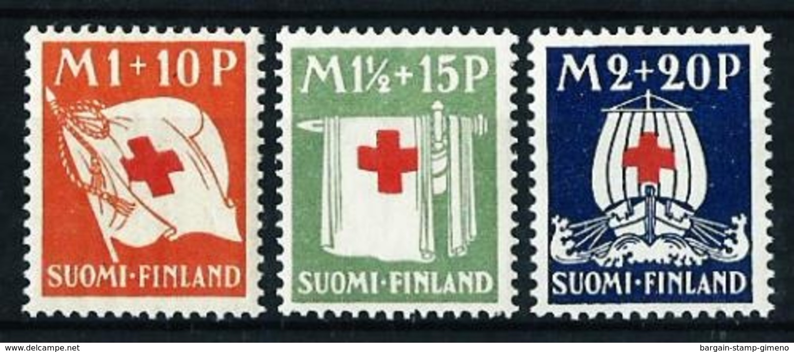 Finlandia Nº 156/8 (año 1930) Nuevo - Unused Stamps