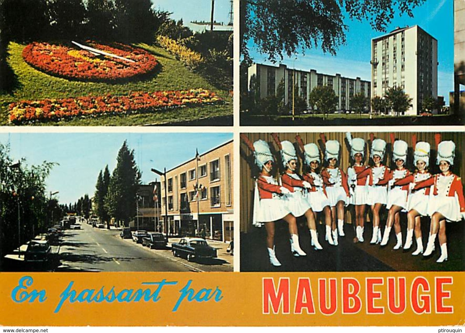 LOT DE 105 CARTES POSTALES SEMI MODERNES DU DEPARTEMENT DU NORD (59) -