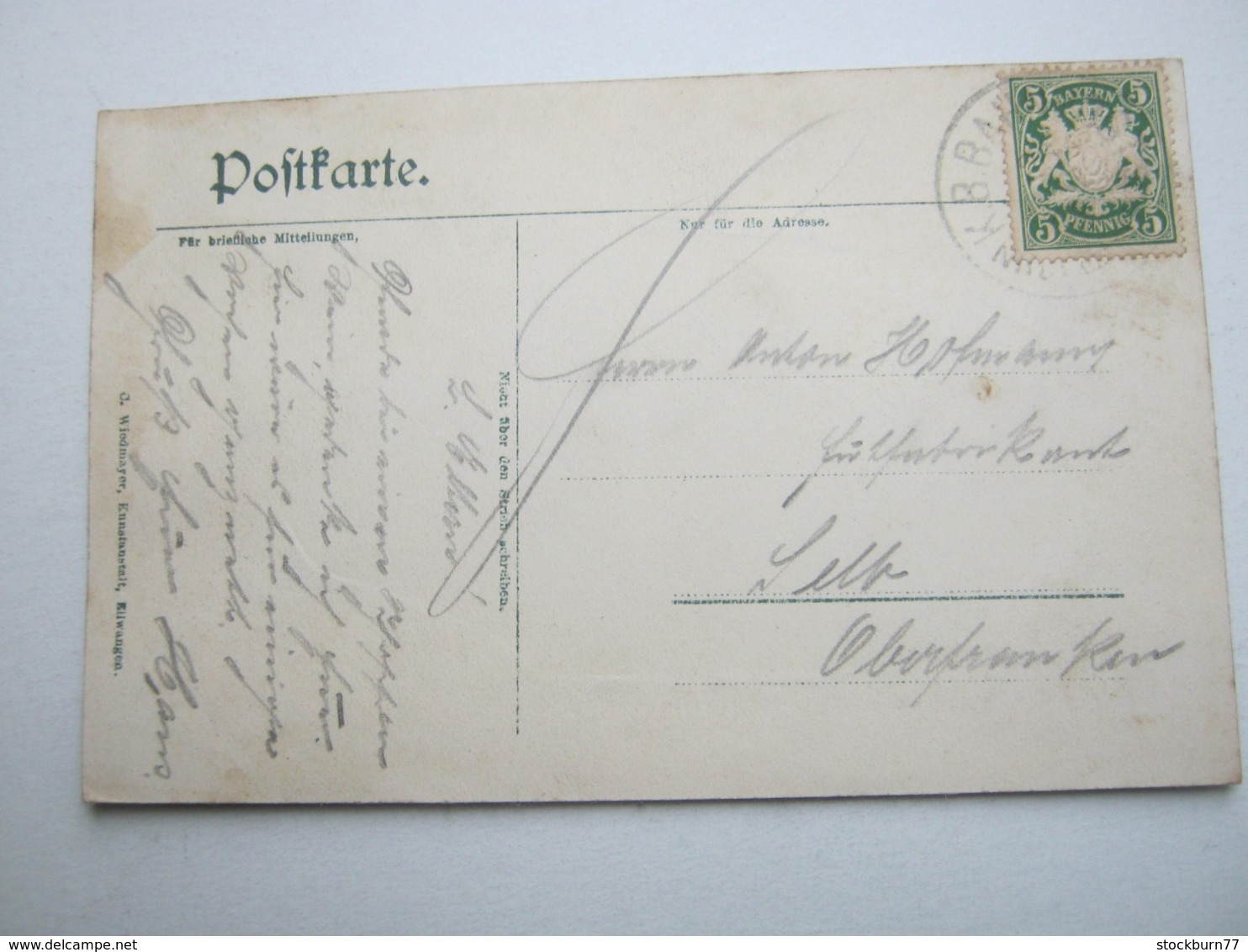 WEMDING ,  , Schöne Karte  Um 1908 - Wemding