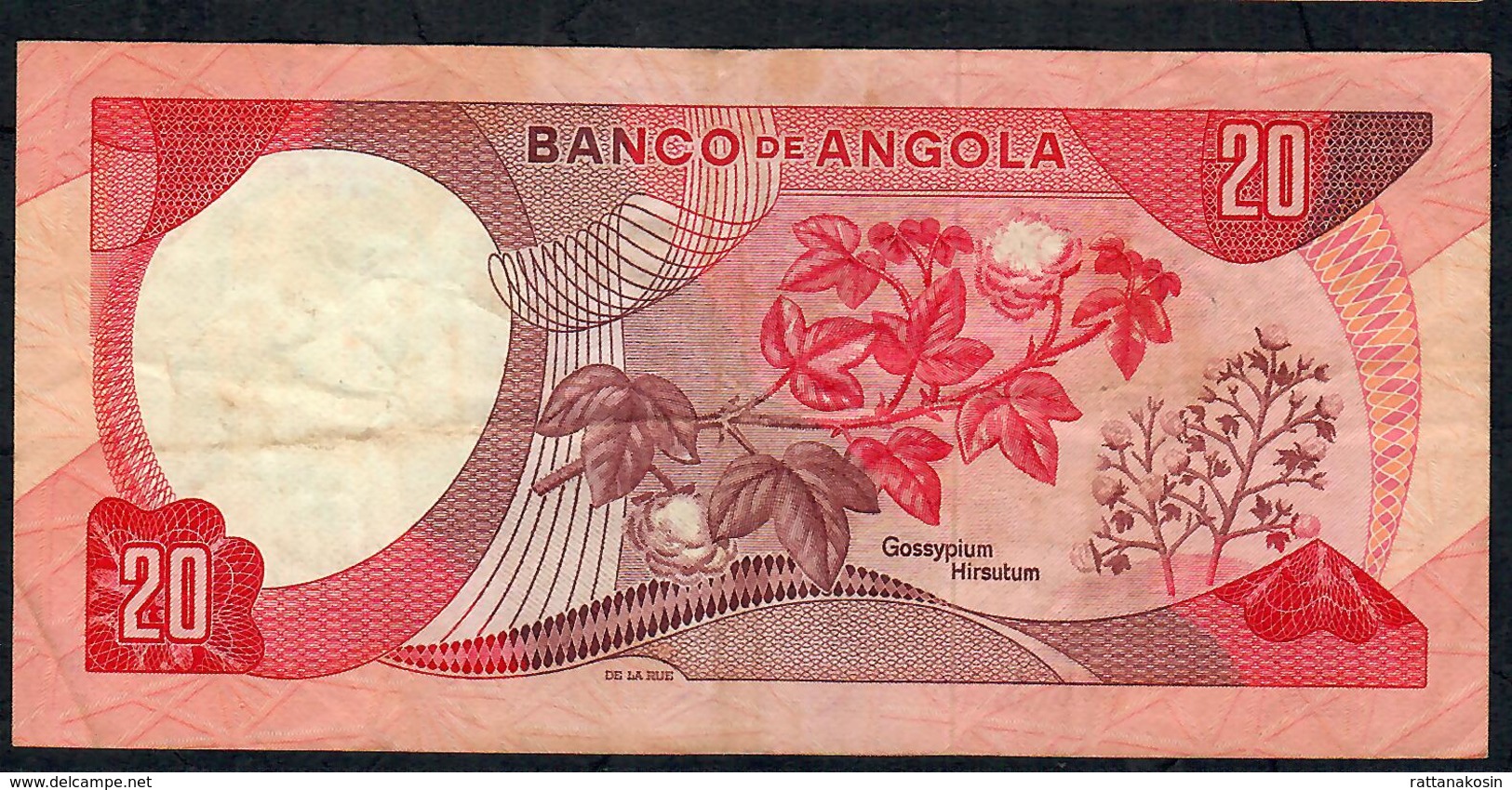 ANGOLA P99 2O ESCUDOS  24.11.1972 #VM   VF NO P.h. - Angola