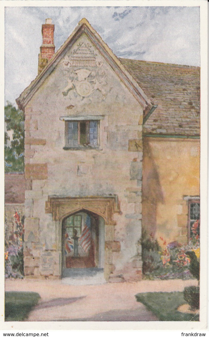 Postcard - The Sulgrave Manor, Northants - No Card No.. Unused Very Good - Zonder Classificatie