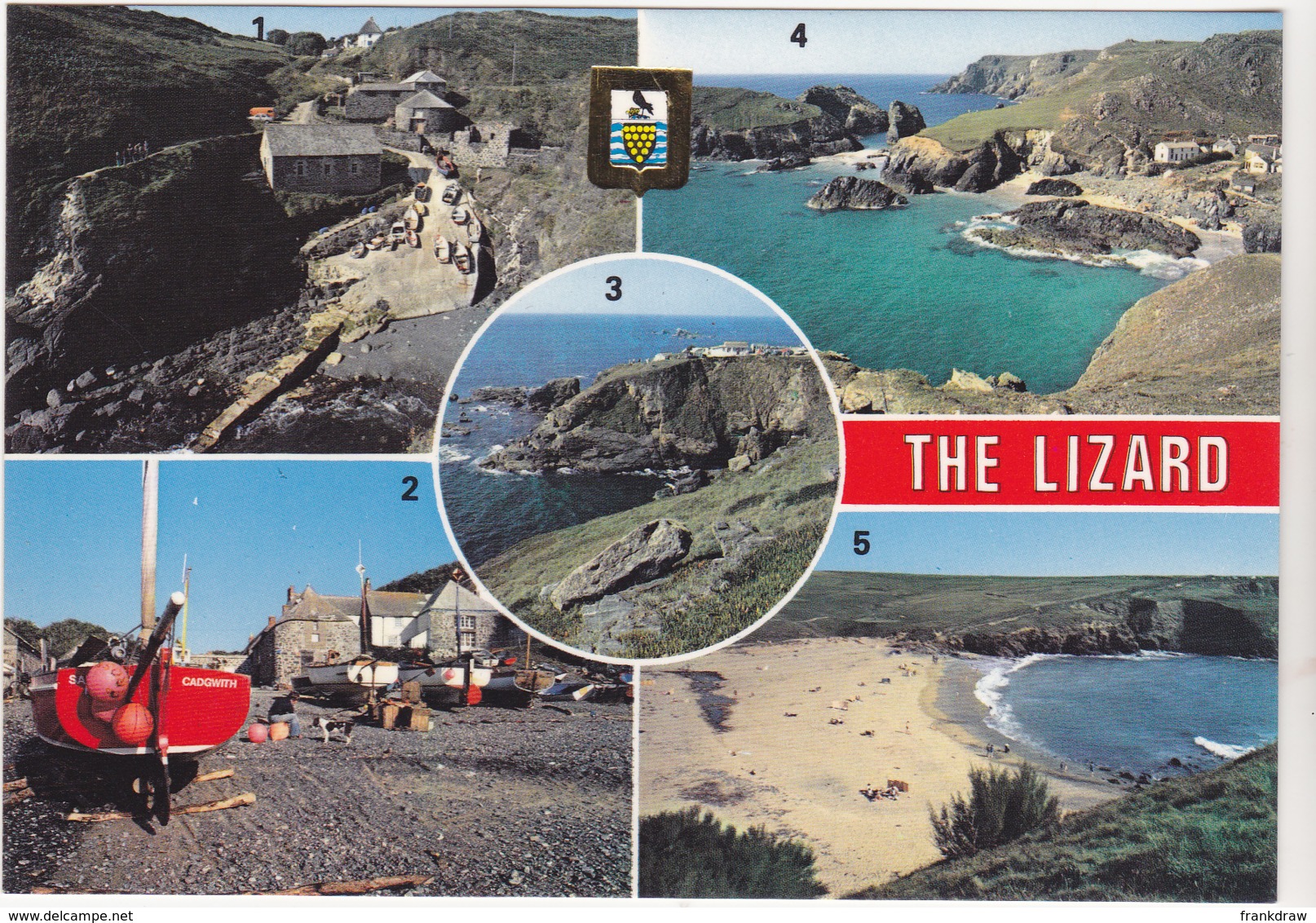 Postcard - The Lizard - 5 Views - Card No. L82 - VG - Zonder Classificatie