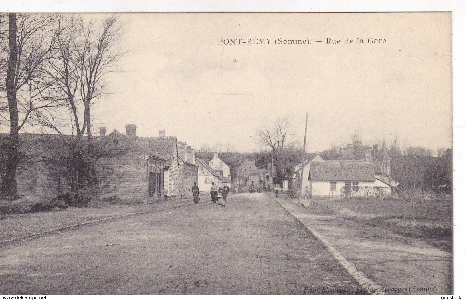 Somme - Pont-Rémy - Rue De La Gare - Other & Unclassified