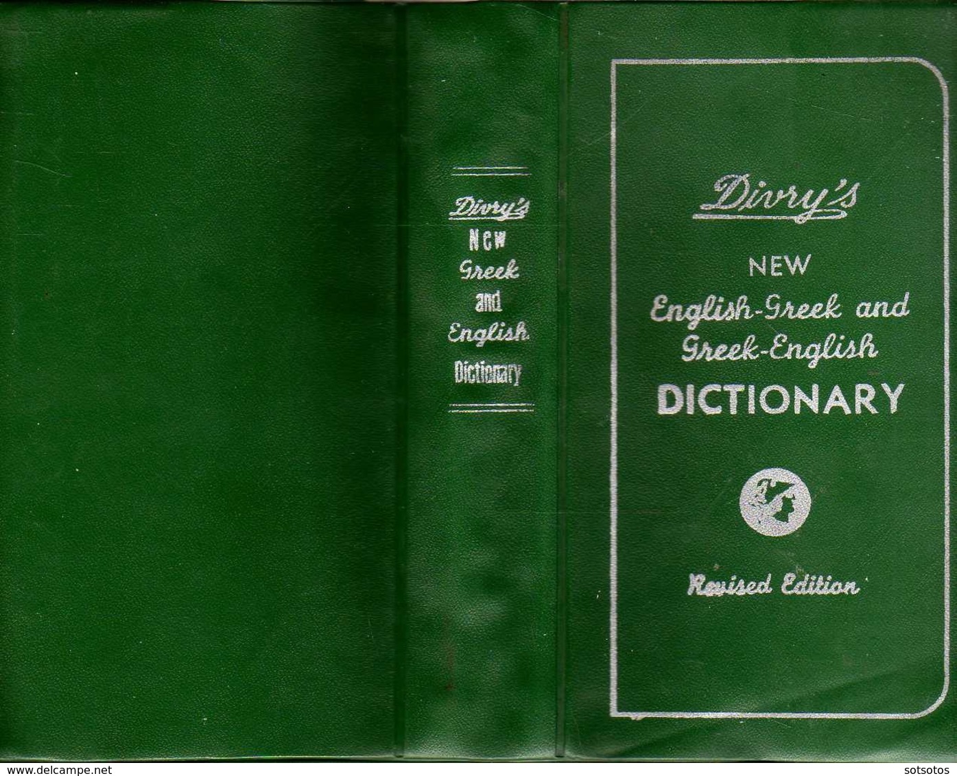 Divrys DICTIONARY: Pocket New ENGLISH-GREEK And GREEK ENGLISH  -  ​​​​​​​Νέον Πρόχειρον Αγγλοελληνικόν και Ελληνοαγγλικώ - Woordenboeken