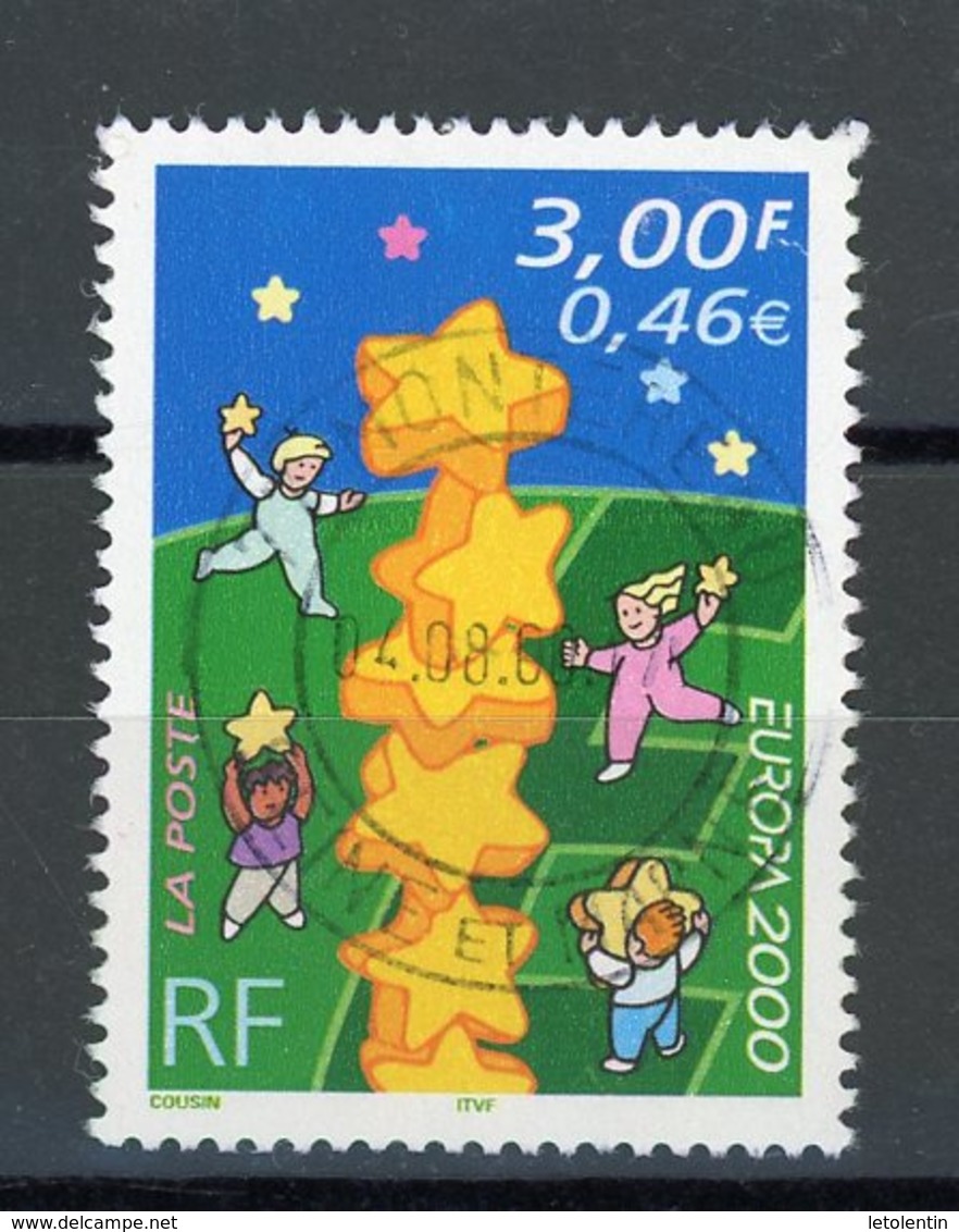 FRANCE - EUROPA - N° Yvert 3327 Obli.  RONDE DE "SEINE ET MARNE 2000" - Oblitérés