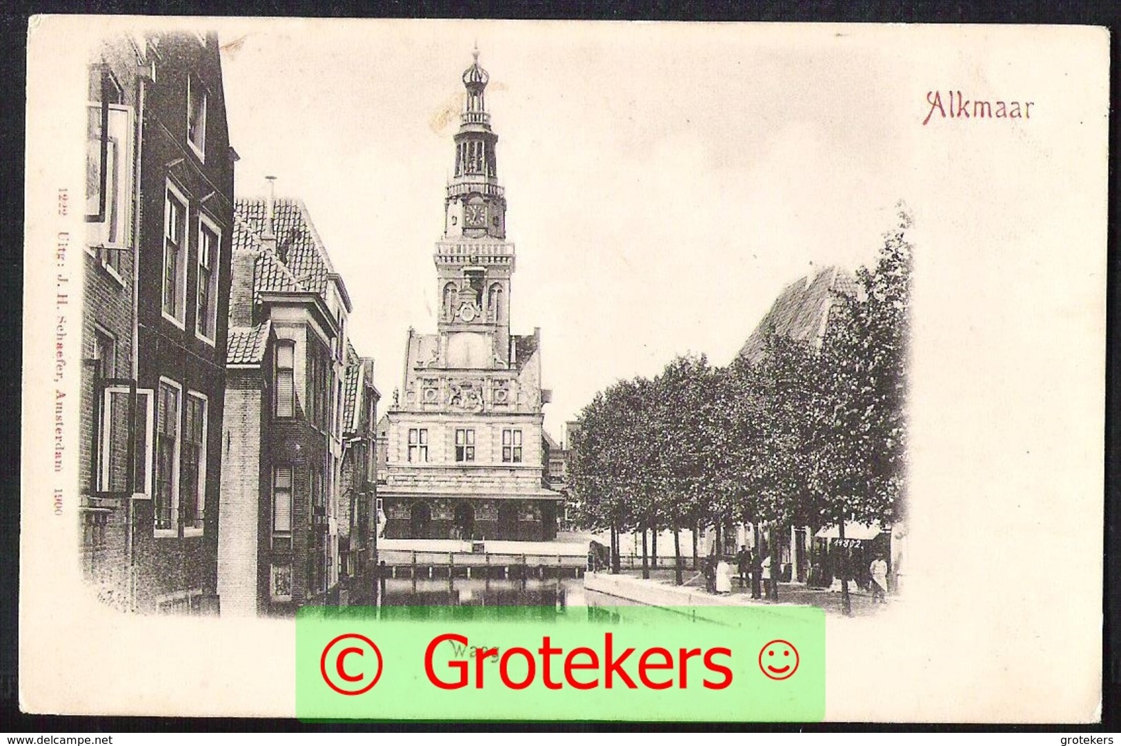 ALKMAAR Waag 1900 - Alkmaar