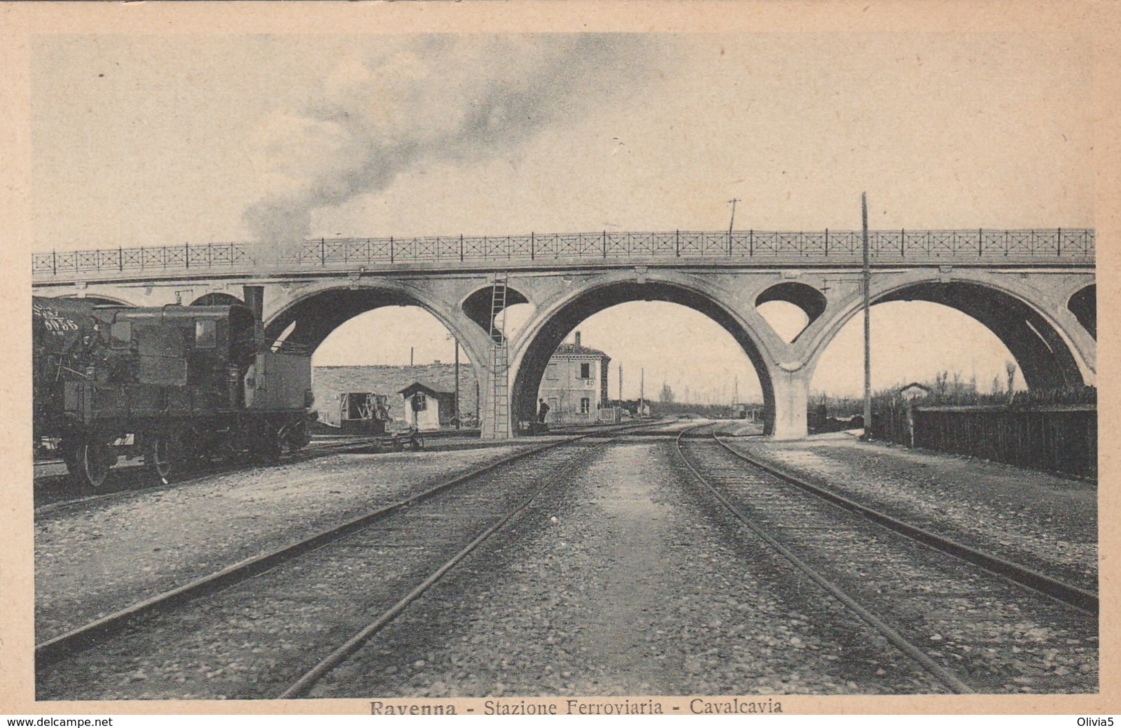 RAVENNA - STAZIONE FERROVIARIA - CAVALCAVIA - Ravenna