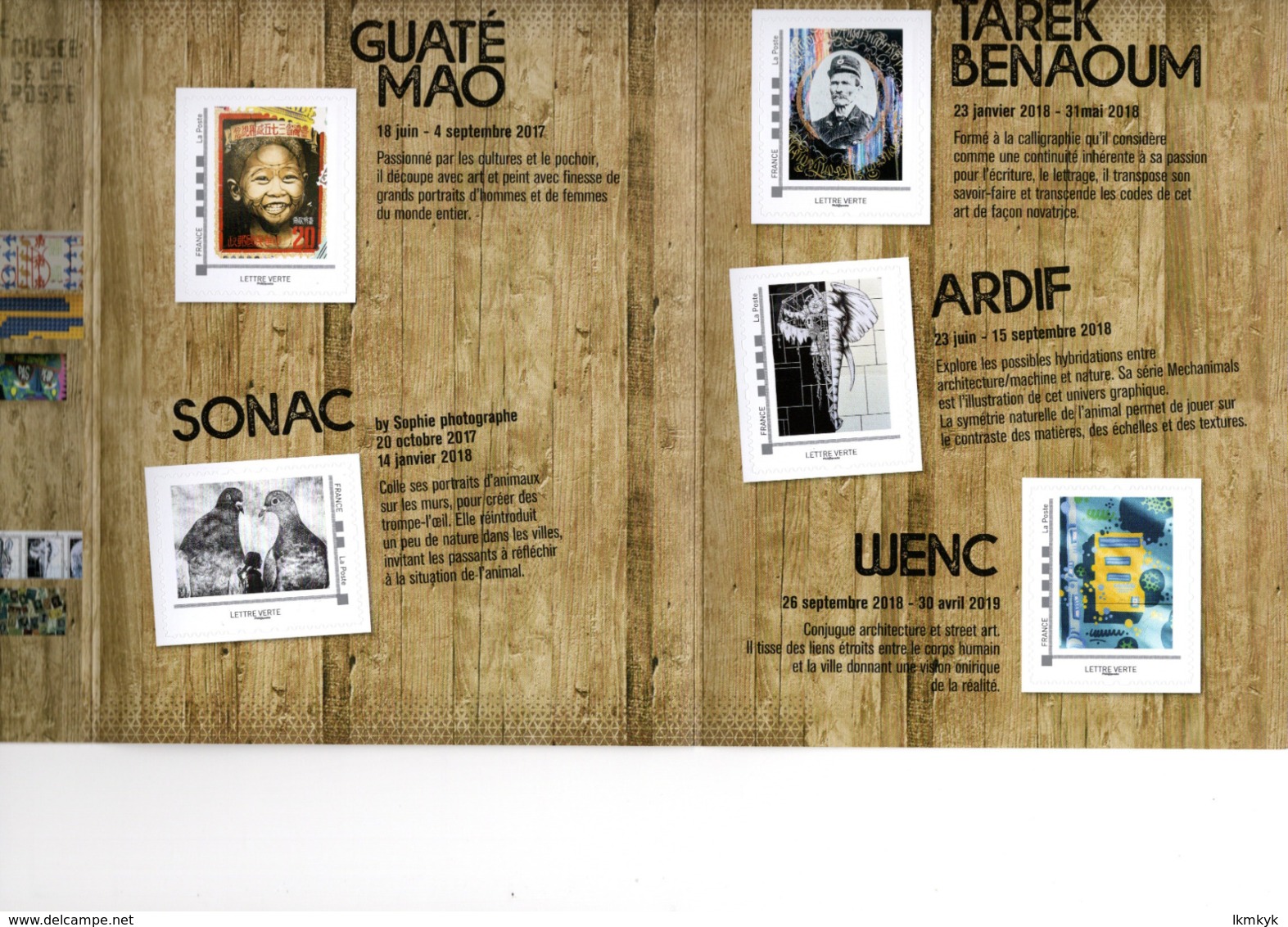 France 2019.Collector De 10 Timbres.Musée Street Art.Musée De La Poste** - Collectors