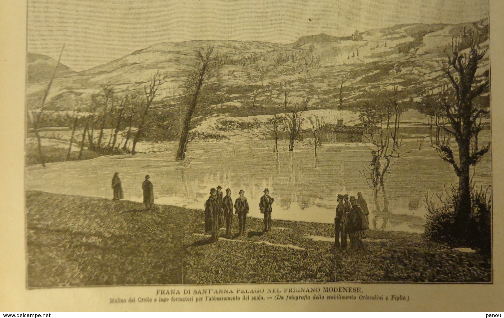 IL SECOLO ILLUSTRATO 1897 N 382. GENERALE MACEO. FRANA DI SANT' ANNA PELAGO NEL FRIGNANO MODENESE. SANFELICE DI NAPOLI - Antes 1900