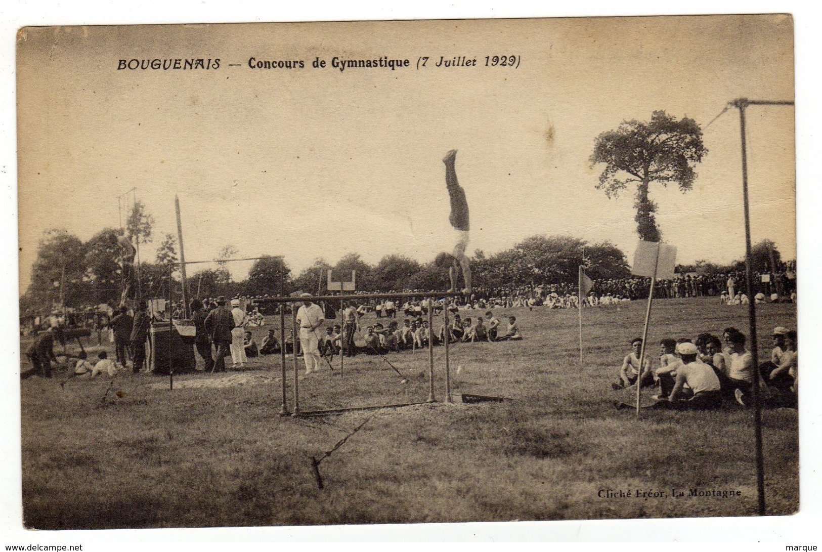 Cpa BOUGUENAIS Concours De Gymnastique - Bouguenais