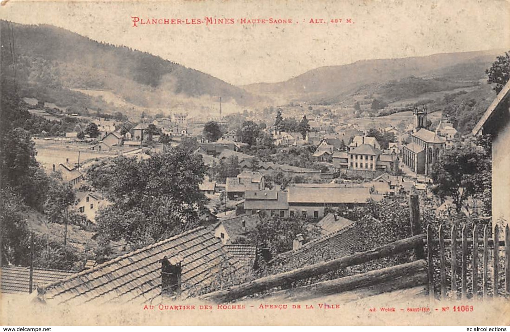 Plancher Les Mines       70        Aperçu De La Ville     (voir Scan) - Otros & Sin Clasificación