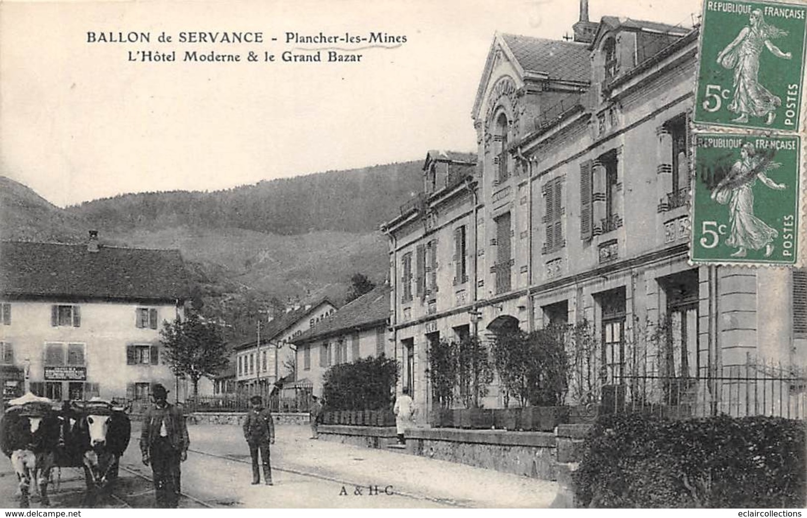 Plancher Les Mines       70         Hôtel Moderne       (voir Scan) - Autres & Non Classés