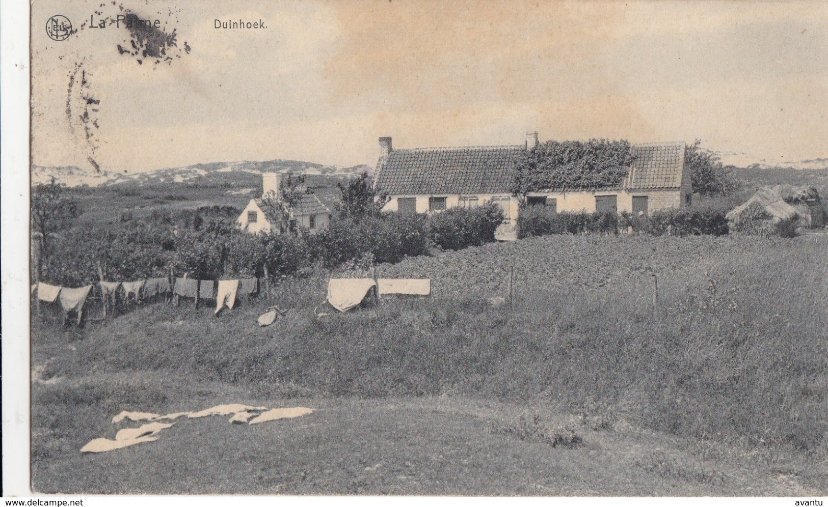 DE PANNE /  DUINHOEK  1916 - De Panne