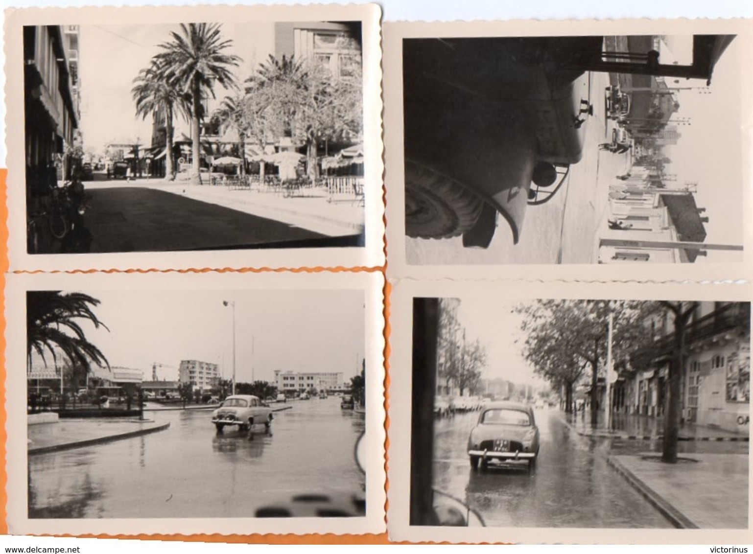 SIDI-BEL-ABBES - ALGERIE - DIFERENTES VUES  -   PHOTOS ORIGINALES  - 1962 - Places