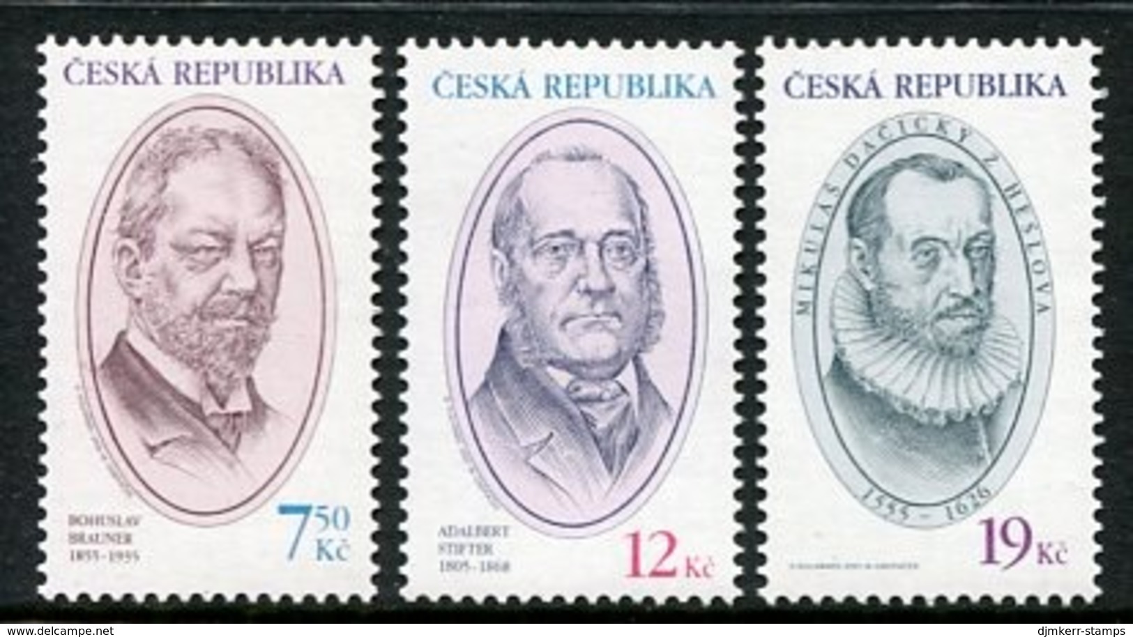 CZECH REPUBLIC 2005 Personalities MNH / **. Michel 430-32 - Ungebraucht