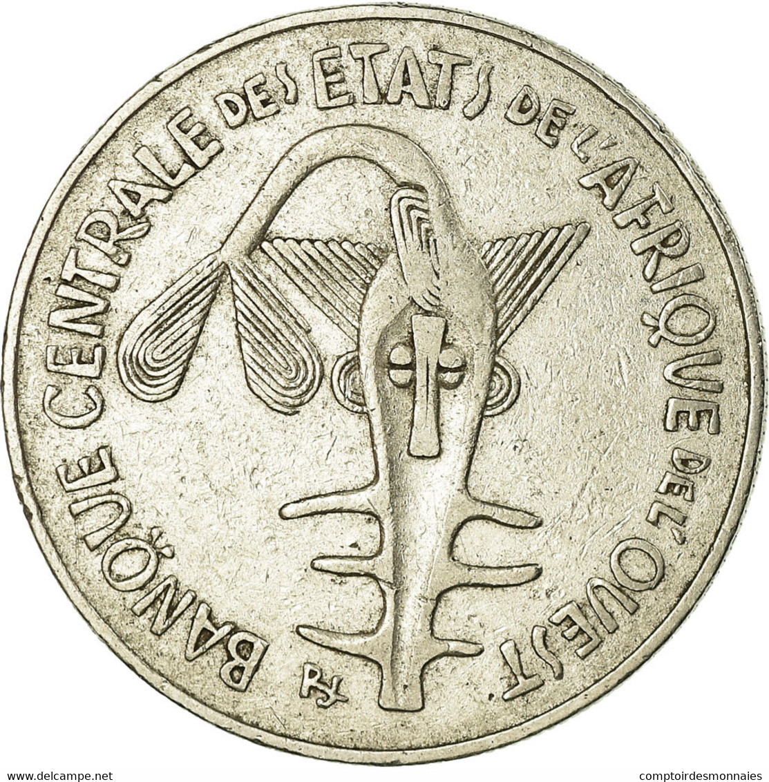 Monnaie, West African States, 100 Francs, 1991, Paris, TTB, Nickel, KM:4 - Côte-d'Ivoire