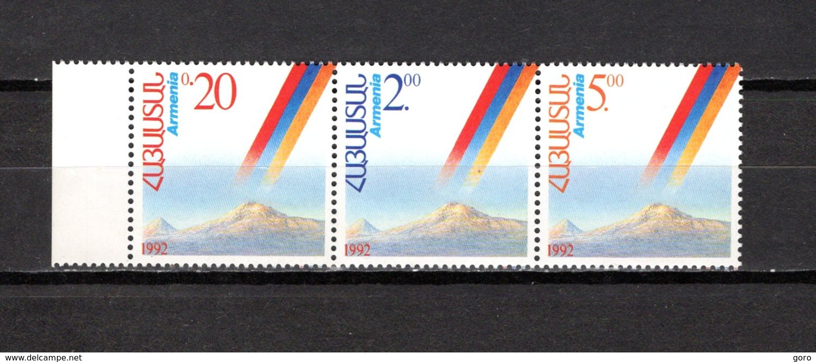 Armenia   1992 .-  Y&T  Nº    176/178    ** - Armenia