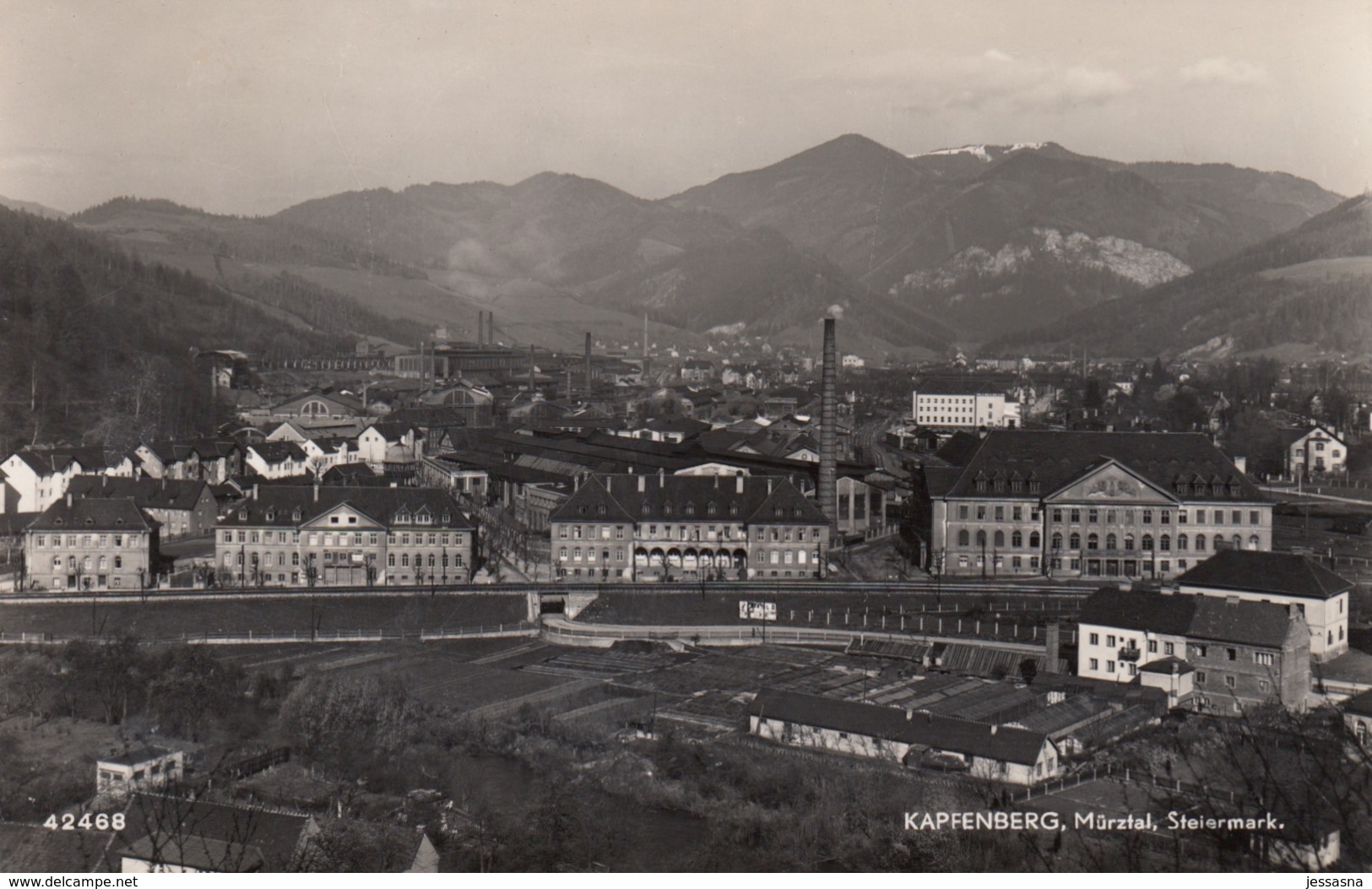AK - KAPFENBERG - Blick Auf Die Gußstahlfabrik Gebr. Böhler & Co. AG 1957 - Kapfenberg