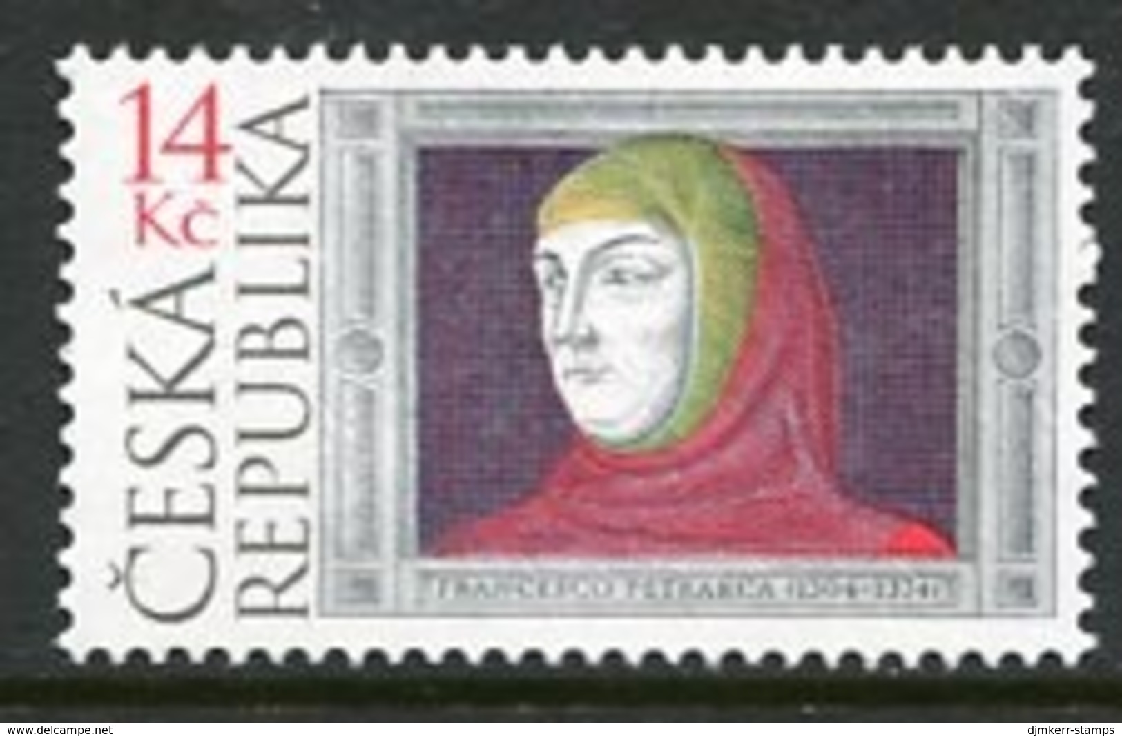 CZECH REPUBLIC 2004 Petrarch 700th Anniversary MNH / **. Michel 403 - Unused Stamps