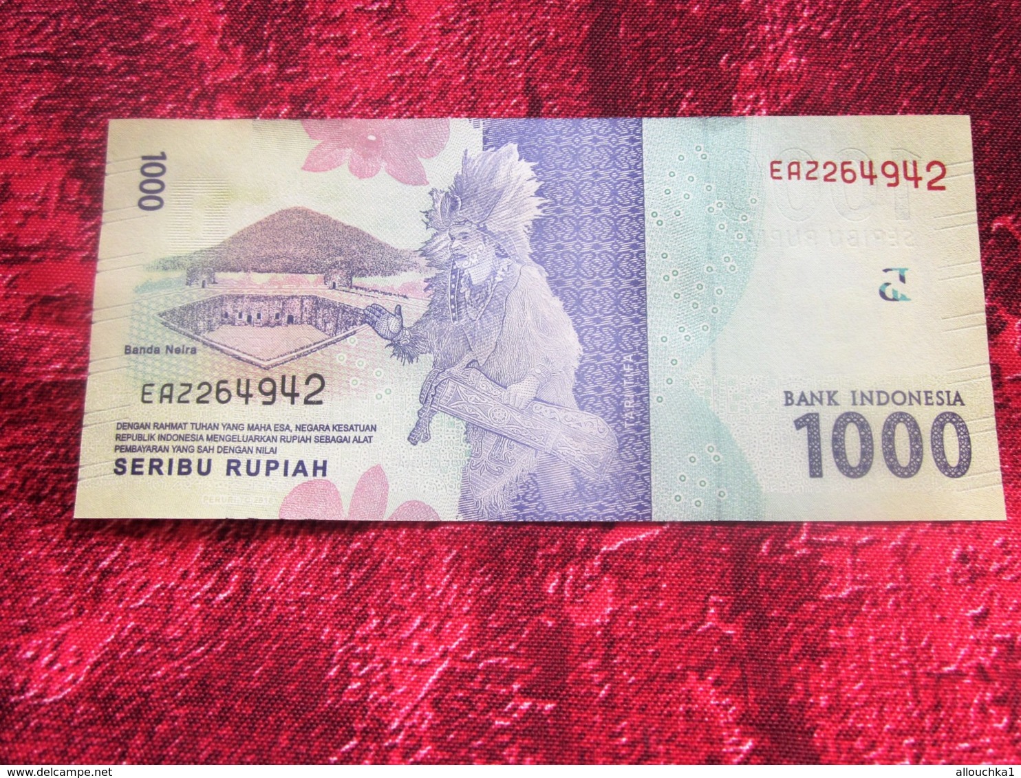 INDONÉSIE INDONESIA 1000 RUPIAH Billet De Banque NEUF:NOTE BANK 2016 - Indonesia