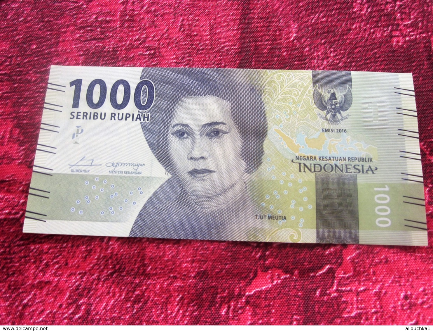 INDONÉSIE INDONESIA 1000 RUPIAH Billet De Banque NEUF:NOTE BANK 2016 - Indonesia