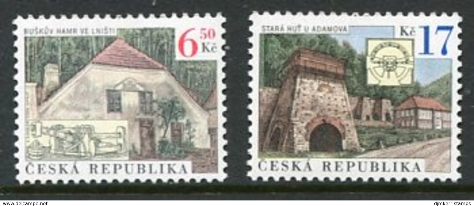 CZECH REPUBLIC 2004 Old Foundries  MNH / **. Michel 387-88 - Unused Stamps