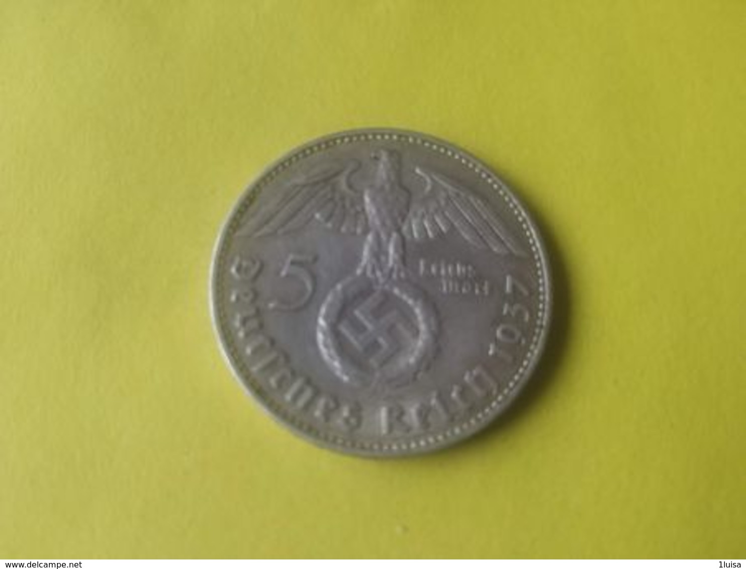 5 Marchi 1937 - 5 Reichsmark