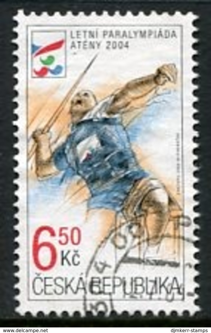 CZECH REPUBLIC 2004 Paralympic Games Used. Michel 405 - Oblitérés