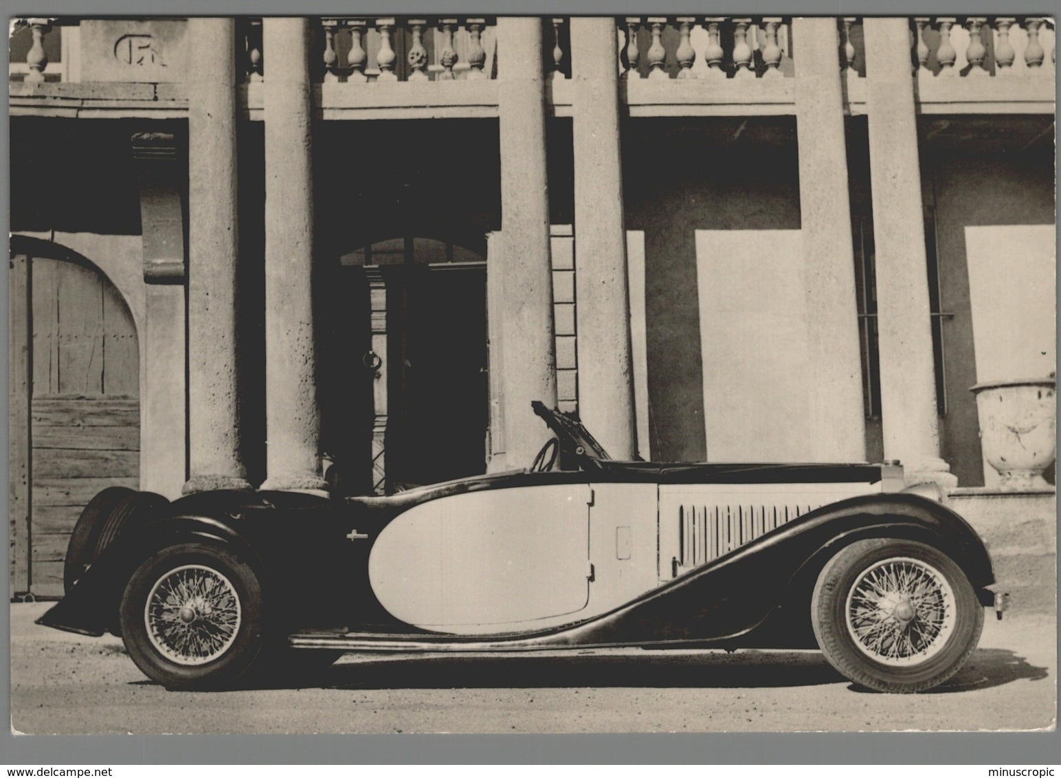 CPM Automobile - Bugatti Torpédo Type 57 - 1936  - Museon Di Rodo - Uzès - Chateau De Castille - Passenger Cars