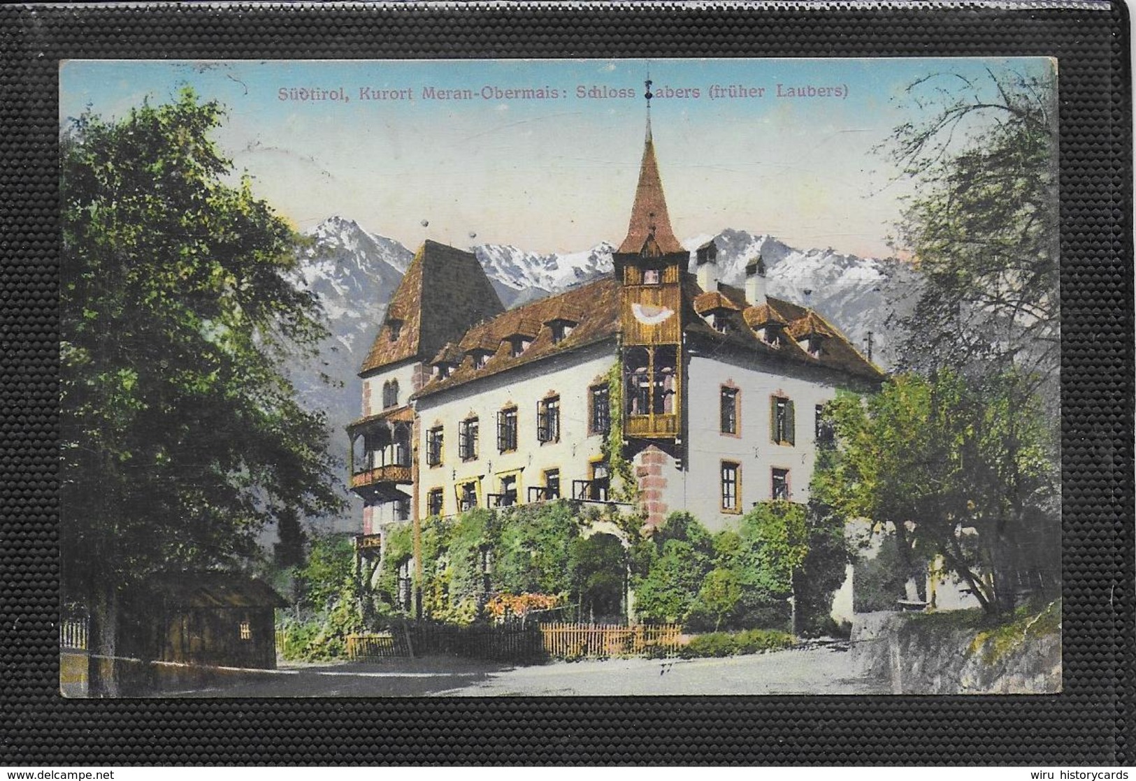 AK 0367  Meran-Obermais - Schloss Labers ( Laubers ) Um 1917 - Merano