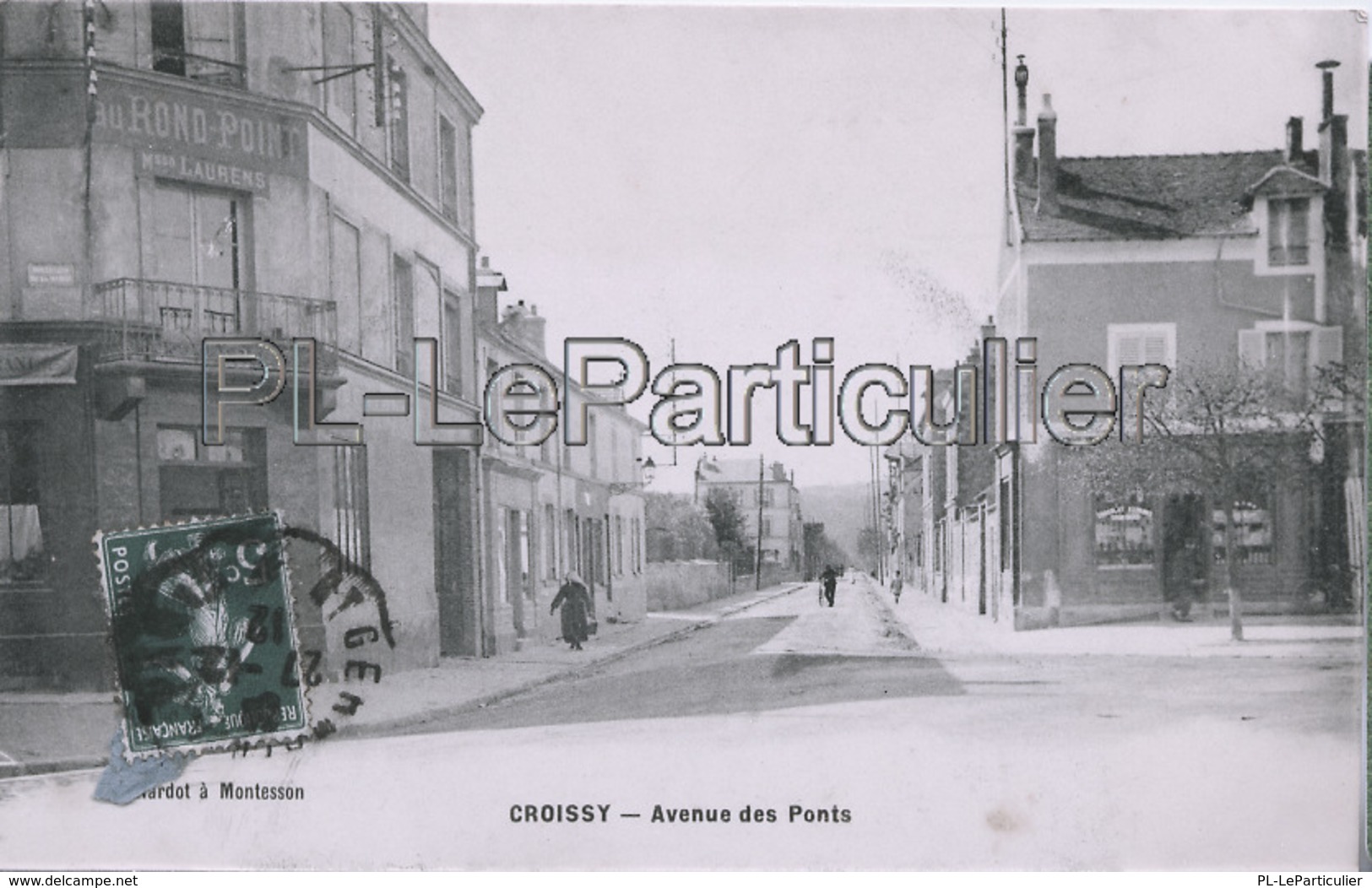 CPA  Croissy Avenue Des Deux Ponts - Croissy-sur-Seine