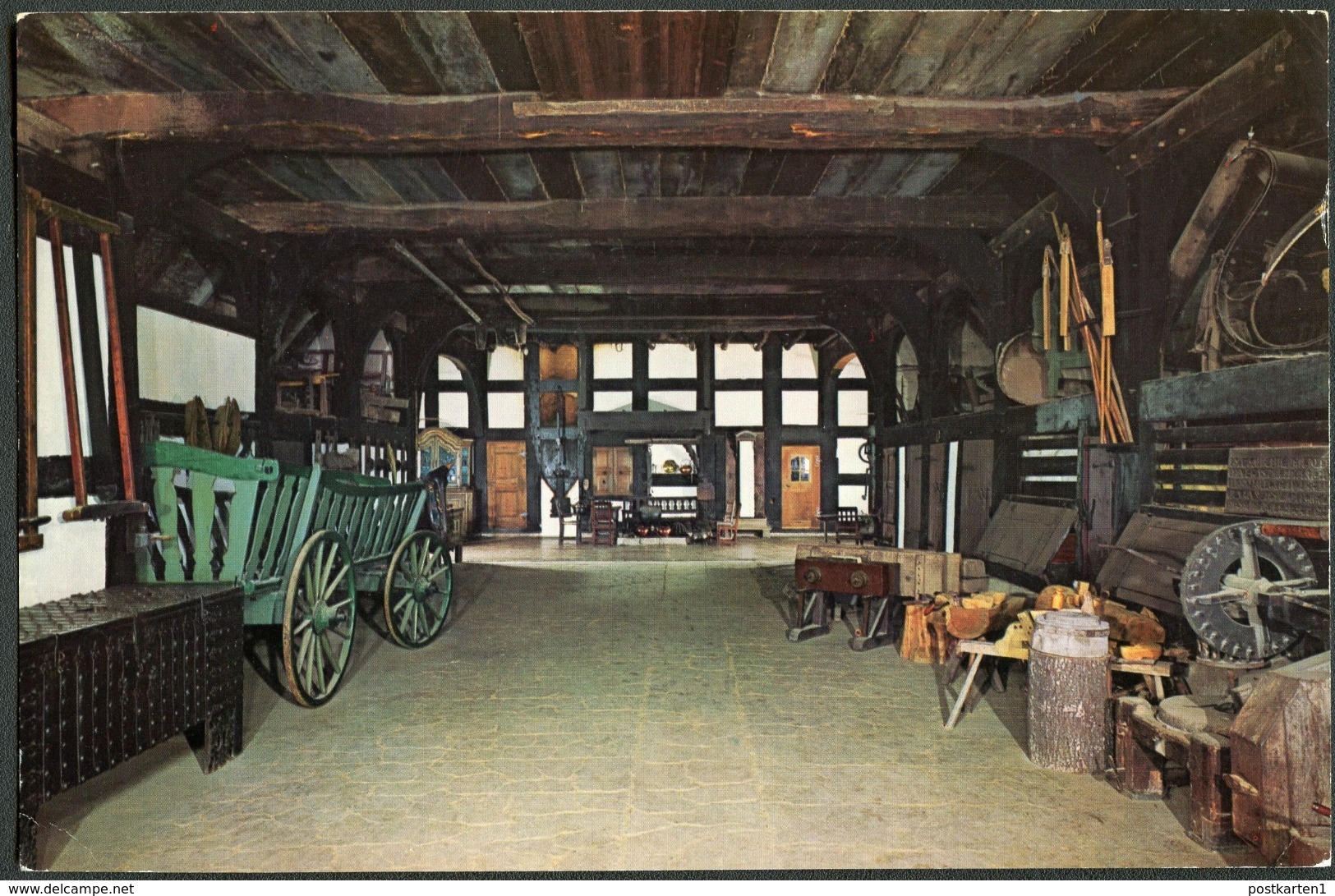 Bund PP28 C2/001 BAUERNHAUS-MUSEUM BIELEFELD Masch-stpl.1964  NGK 15,00 € - Cartes Postales Privées - Oblitérées