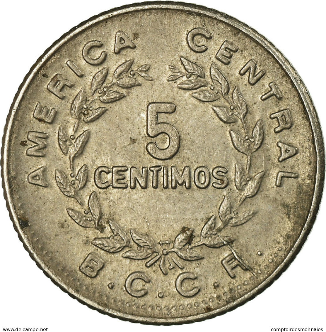 Monnaie, Costa Rica, 5 Centimos, 1973, Guatemala Mint, TTB, Copper-nickel - Costa Rica