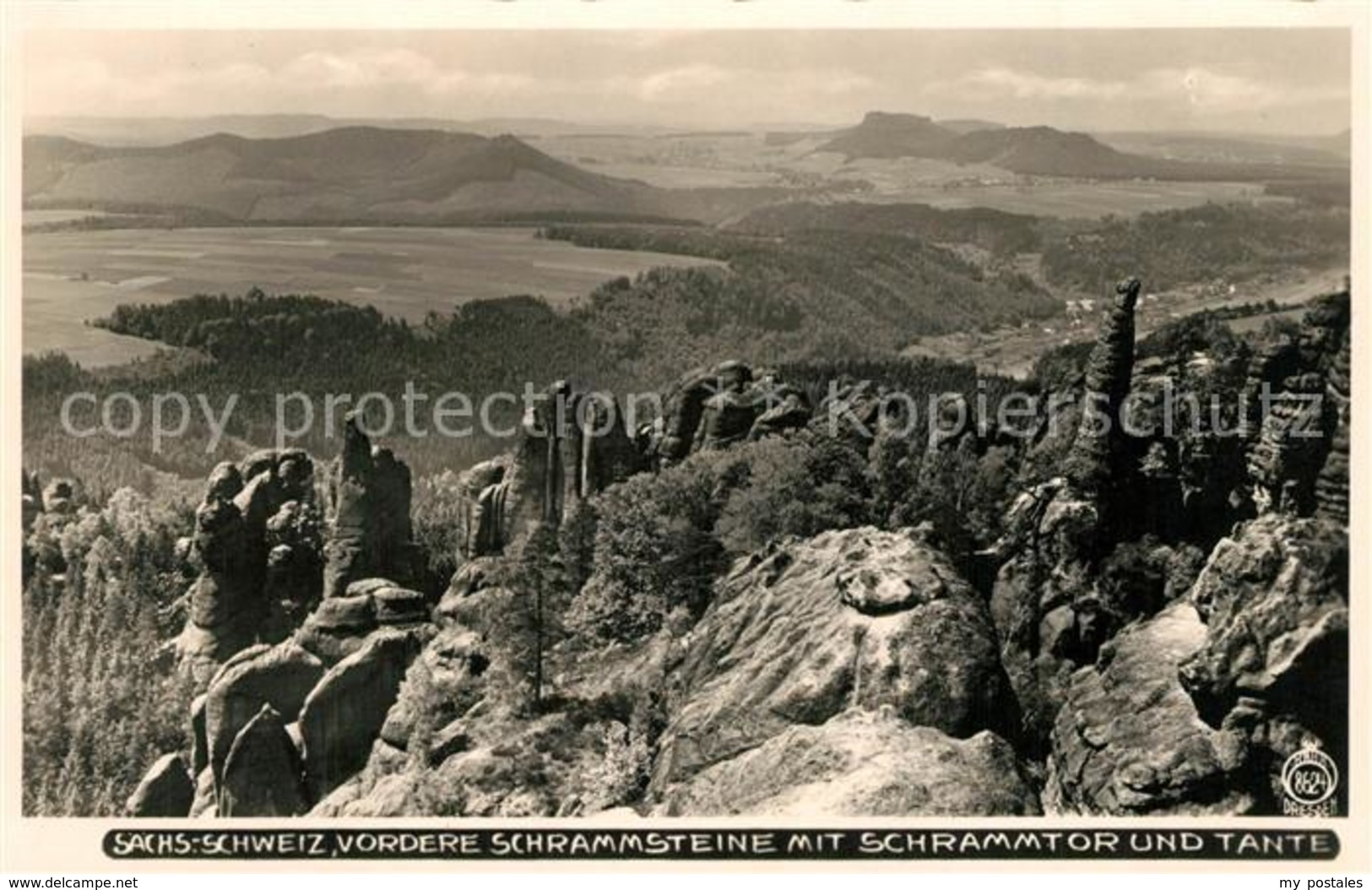 43353574 Foto_Hahn_Nr. 8624 Schrammsteine Schrammtor Tante Foto_Hahn_Nr. - Autres & Non Classés