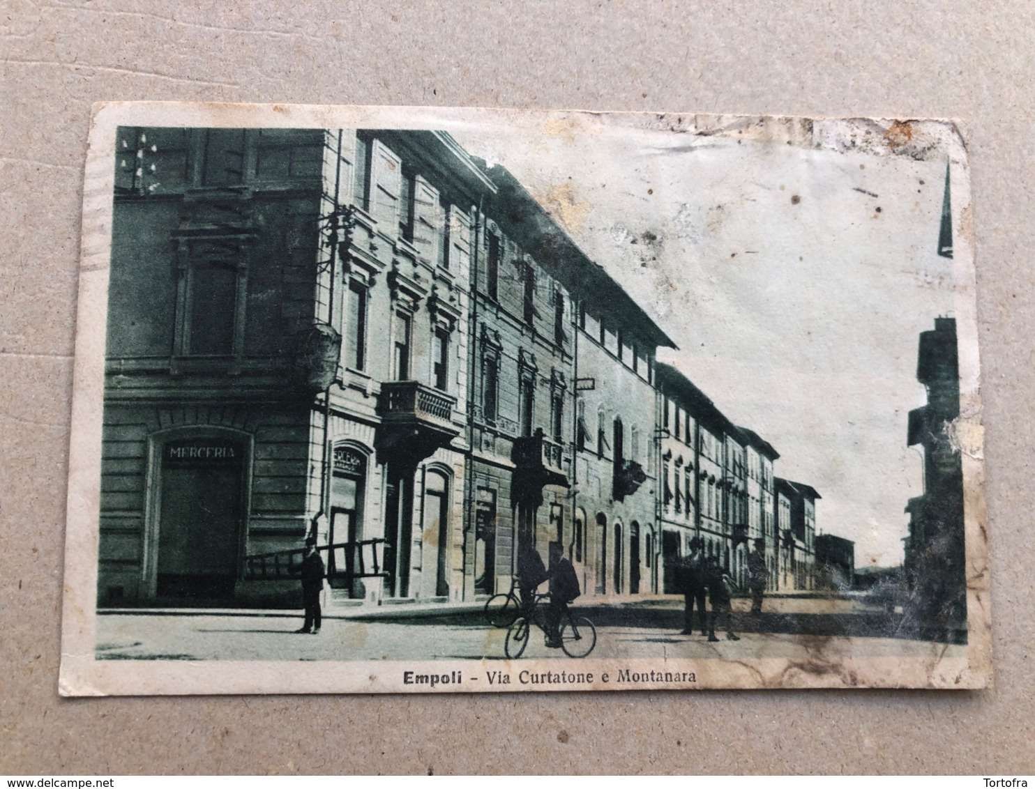 EMPOLI VIA CURTATONE E MONTANARA  1923 - Empoli