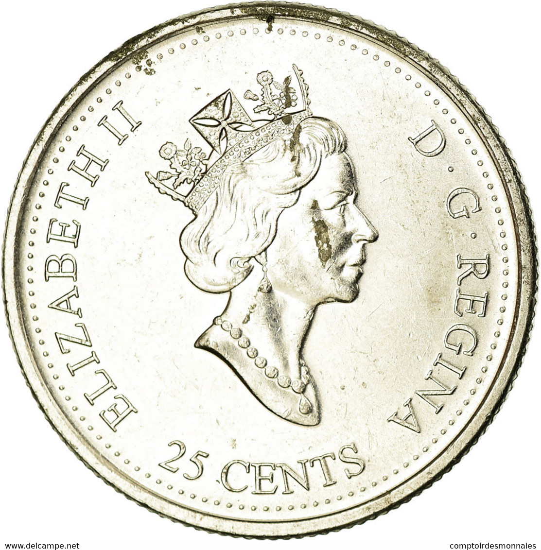 Monnaie, Canada, Elizabeth II, 25 Cents, 2000, Royal Canadian Mint, Ottawa, SUP - Canada