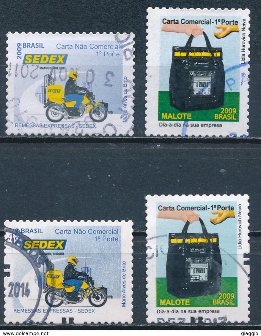 °°° BRASIL - Y&T N°3077/78A - 2009 °°° - Used Stamps