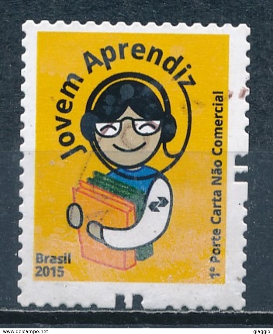°°° BRASIL - YOUNG APPRENTICE - 2015 °°° - Used Stamps