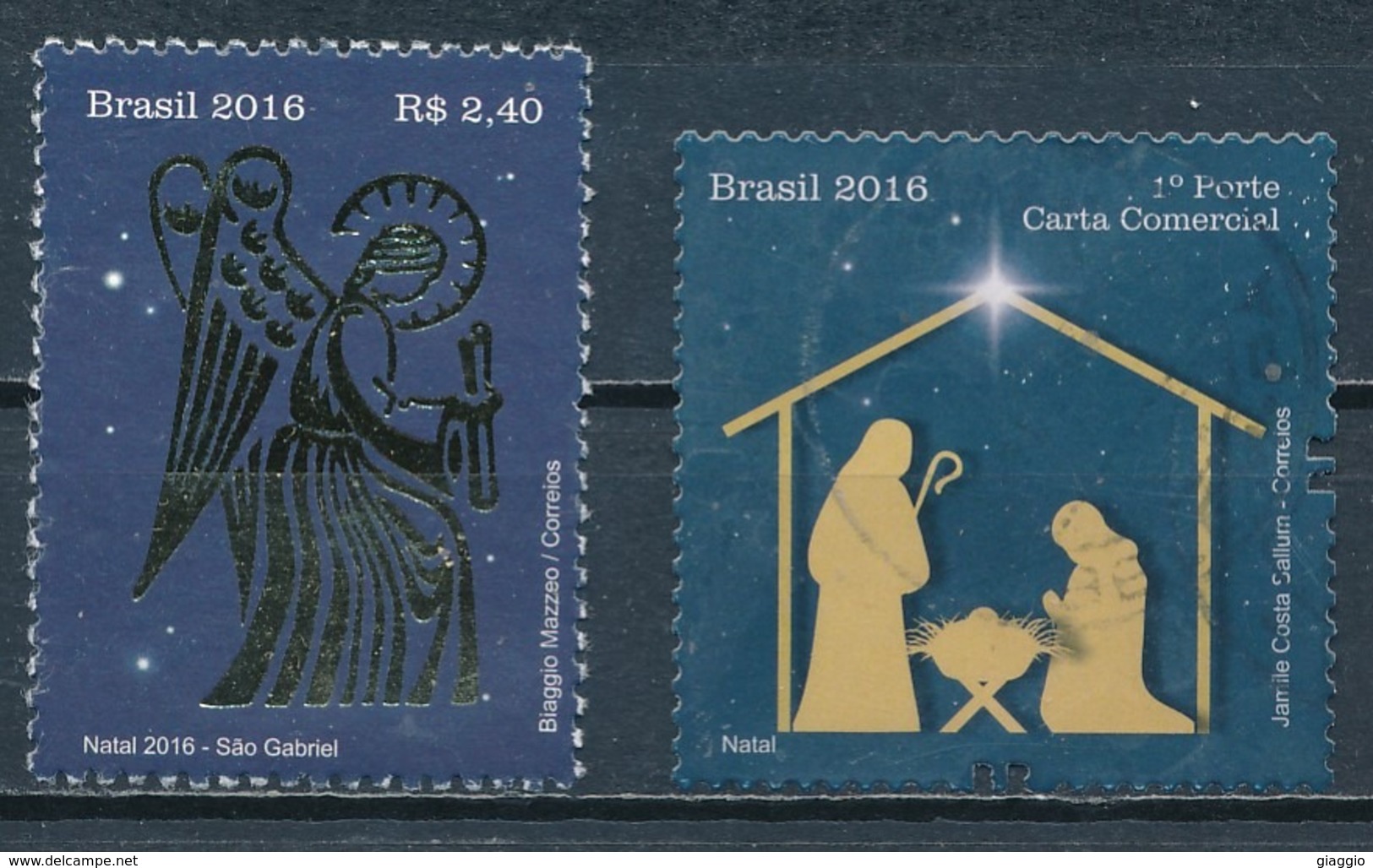 °°° BRASIL - CHRISTMAS - 2016 °°° - Usados