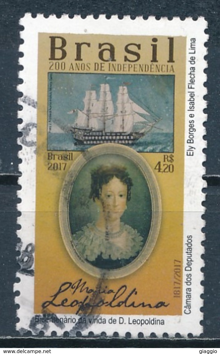 °°° BRASIL - MARIA LEOPOLDINA - 2017 °°° - Used Stamps