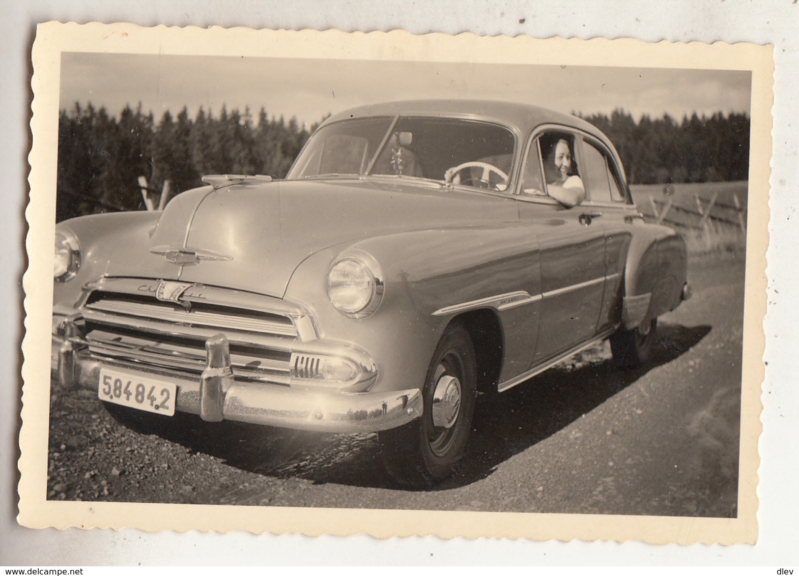 Katzensteig - Oldtimer - 1952 - Foto 6 X 9 Cm - Automobile