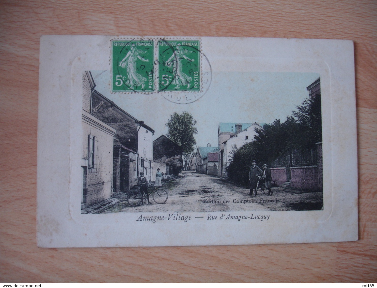 Amagne Village Rue Amagne Lucquy - Autres & Non Classés