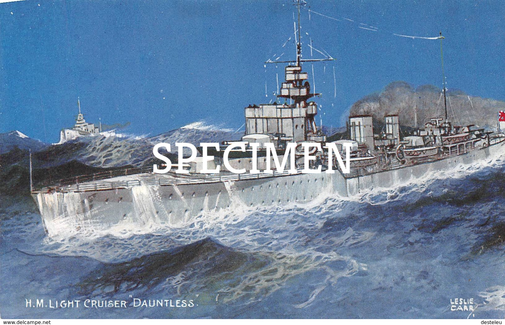 H.M. Light Cruiser Dauntless - Guerre