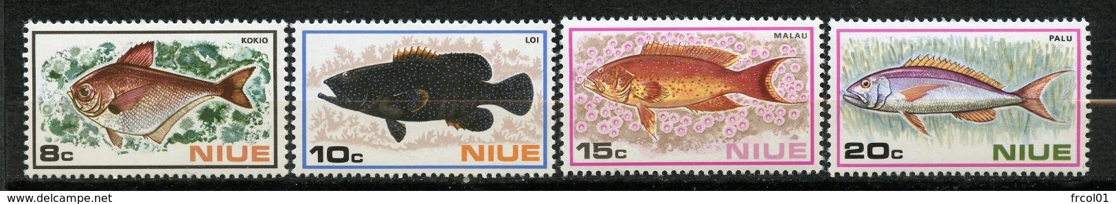 Niue, Yvert 142/145	**, Scott 156/159**, SG 175/178**, MNH - Niue